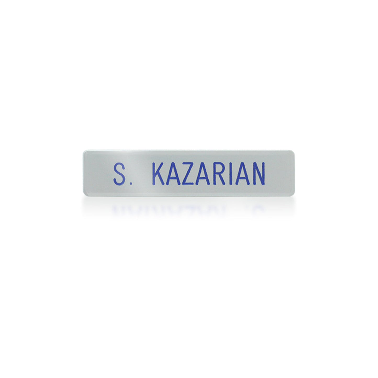 Metal Engraved Nameplate