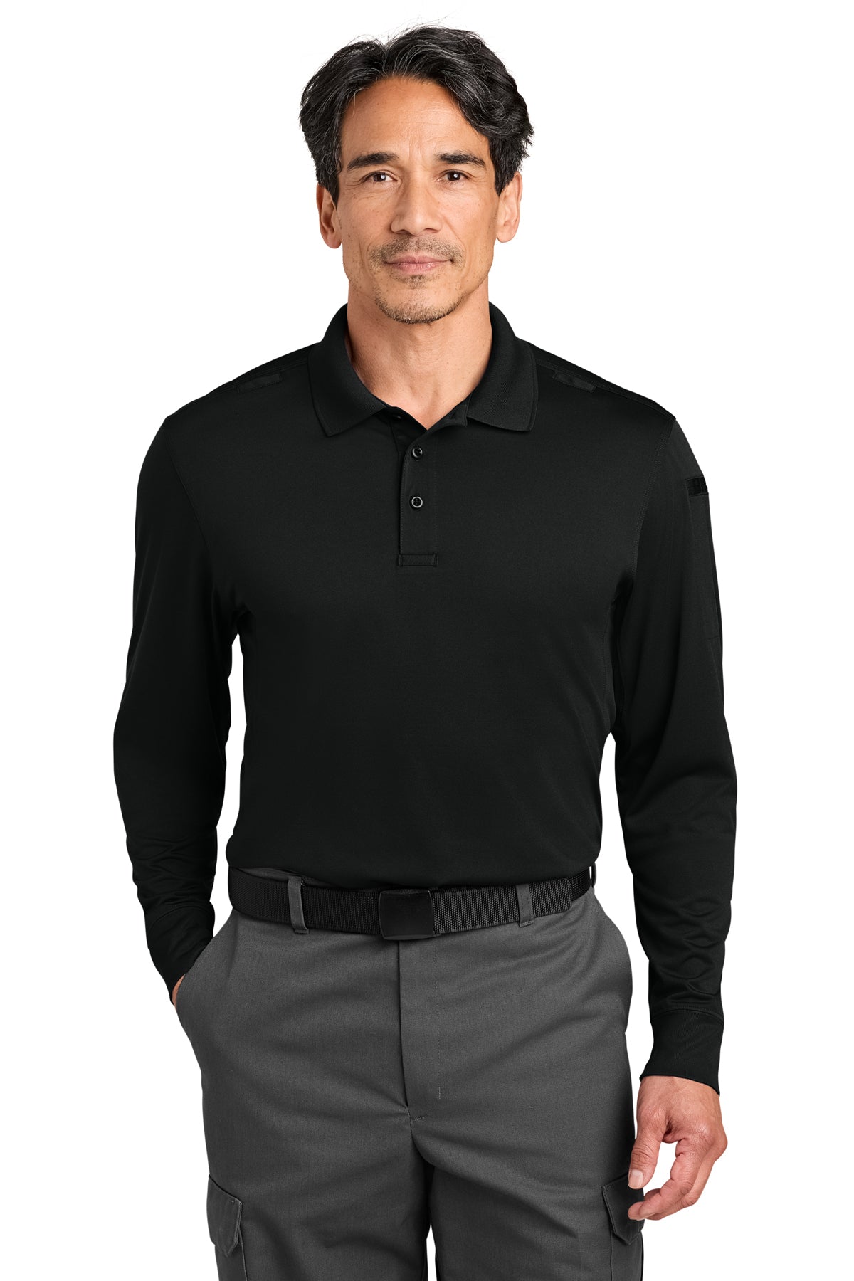 CornerStone® Workwear Pro Tactical Long Sleeve Polo
