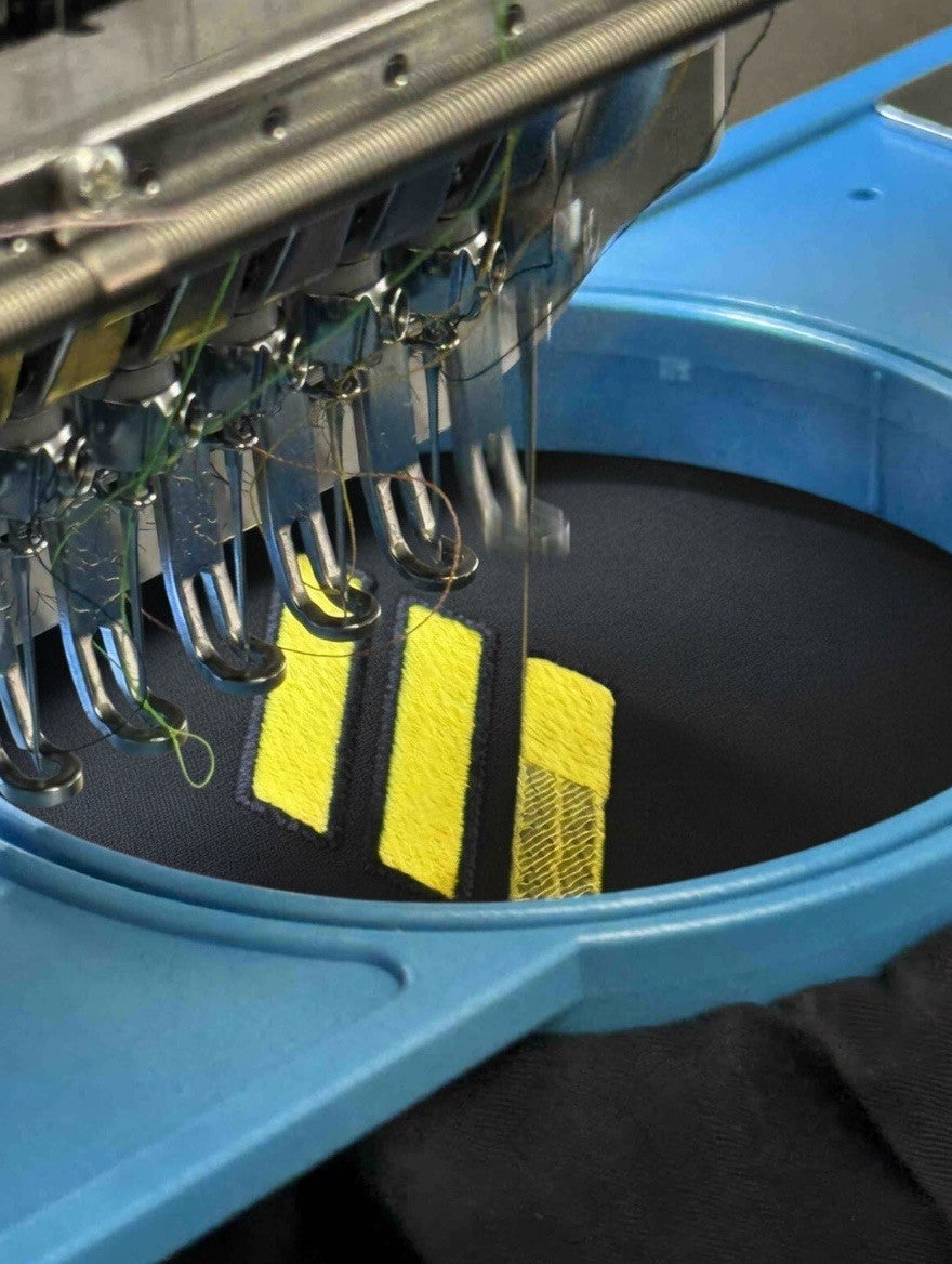 Service Stripe Embroidery