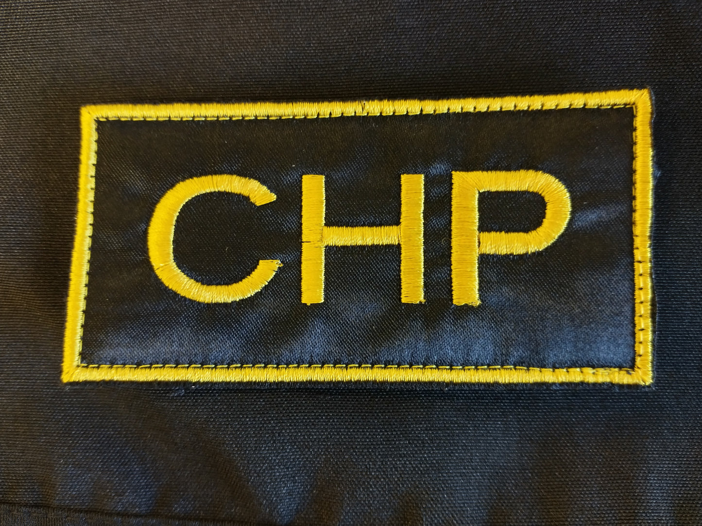 Custom "CHP" Patch With Hook and Loop