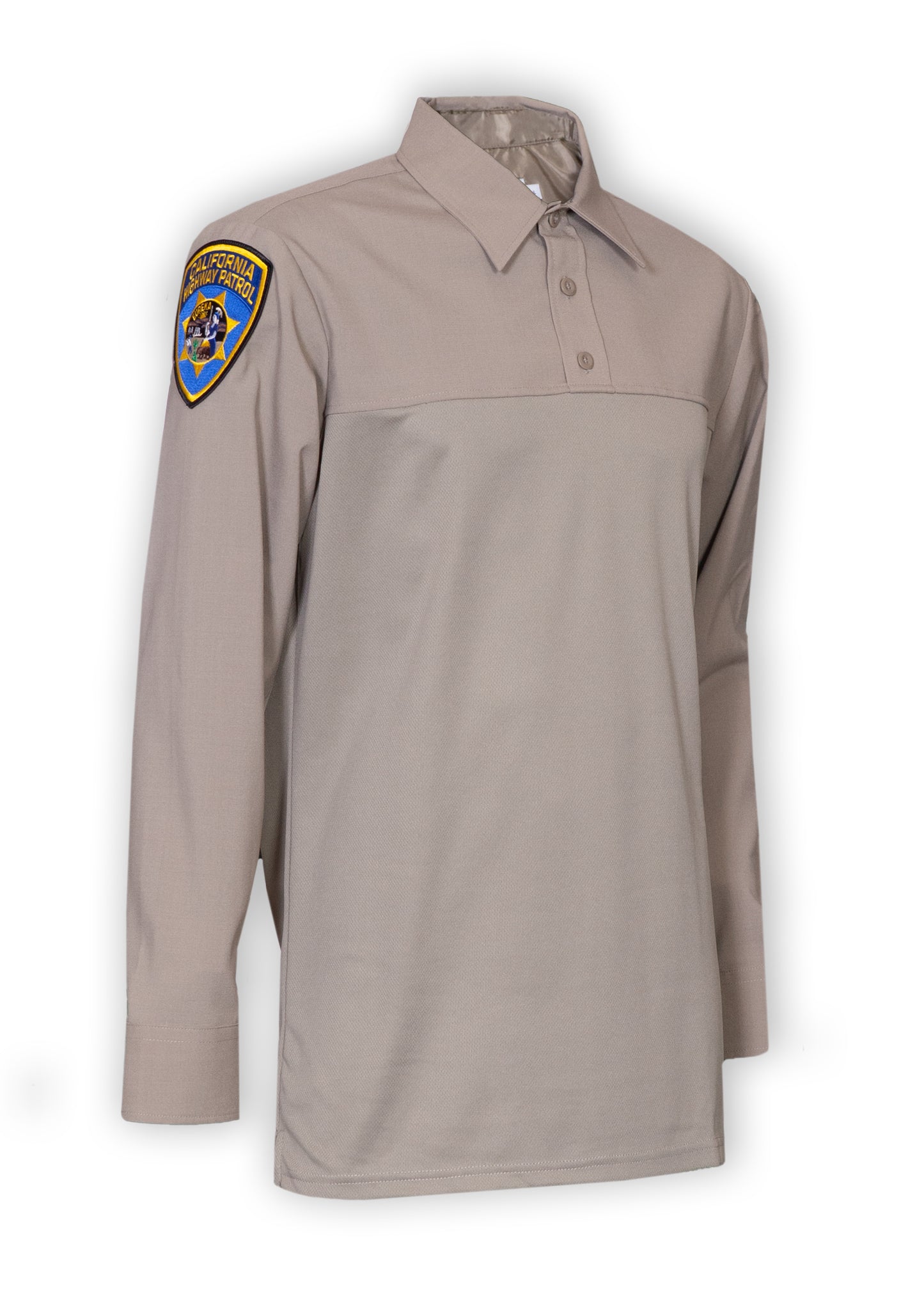 Men's CHP Poly Wool Long Sleeve Base Layer Polo