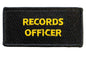 Records Officer Rocker