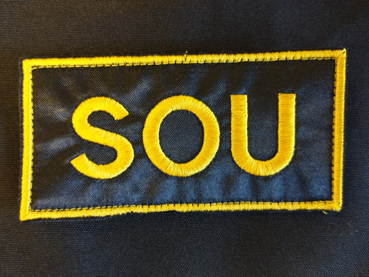 SOU Patch with Hook and Loop