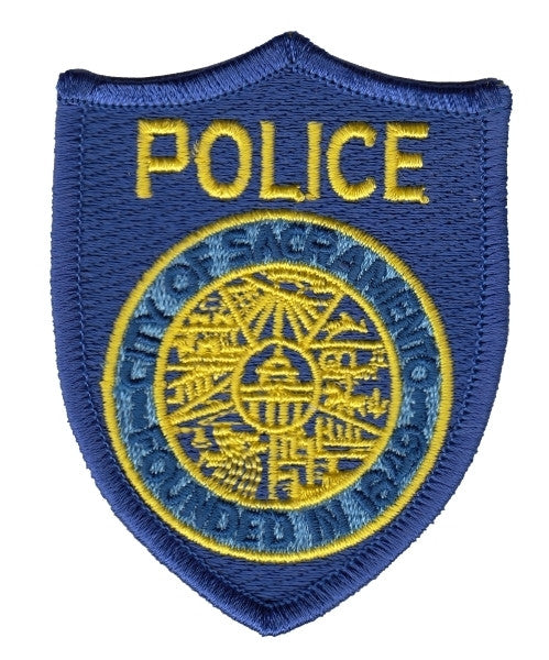 SACRAMENTO POLICE Shoulder Patch, 4x4-3/4"