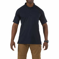 Short Sleeve Performance Polo - Dark Navy