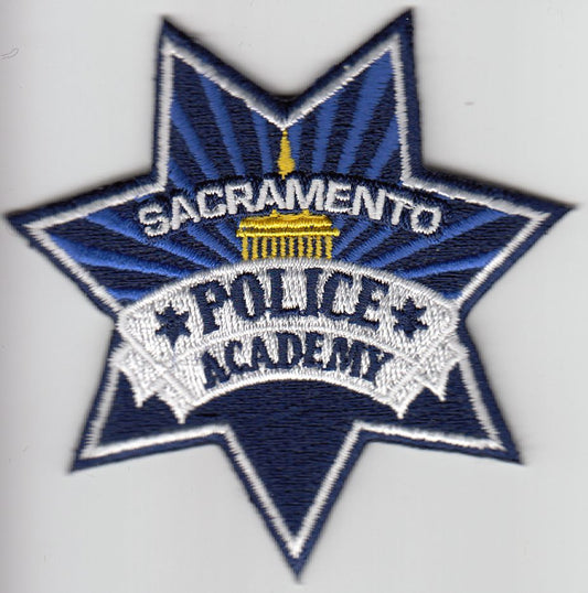 Sacramento Police Academy Star Patch