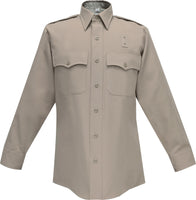 CHP Uniform Long Sleeve Shirt - Flying Cross With Zippers