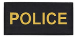 Police Chest Patch Printed, Hook W/Loop