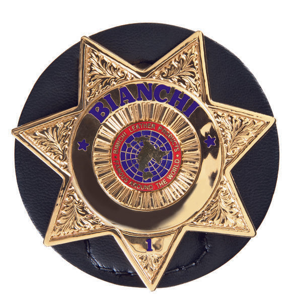 Badge Holder - Boston Leather