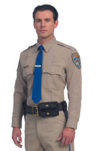 CHP Uniform  Long Sleeve Shirt - United Uniform Button